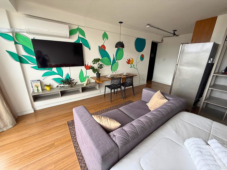 Apto Ideal no 39º Andar - 2 min Metrô São Bento