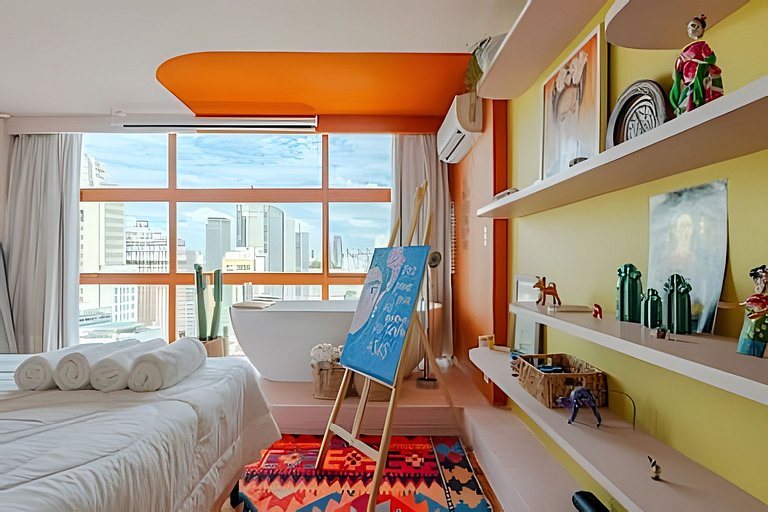 Banheira - Arte - Vista - 32th - Cinema - CentroSP